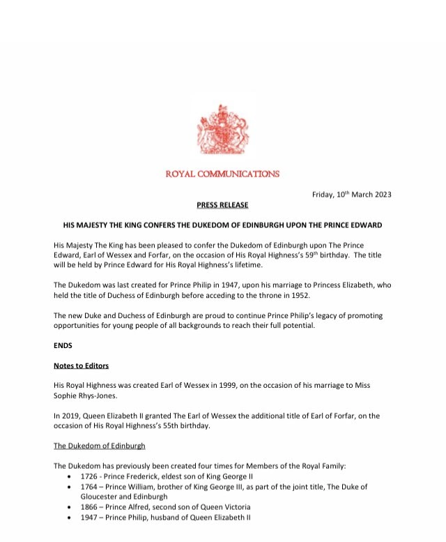 Скриншот с королевского сайта 