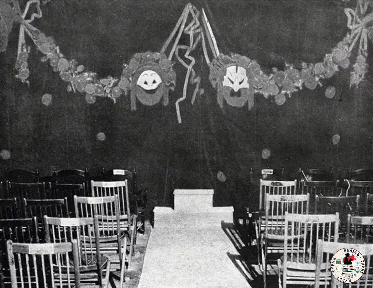 Зрительный зал театра-кабаре "Летучая мышь". Фото 1912-1915 гг.