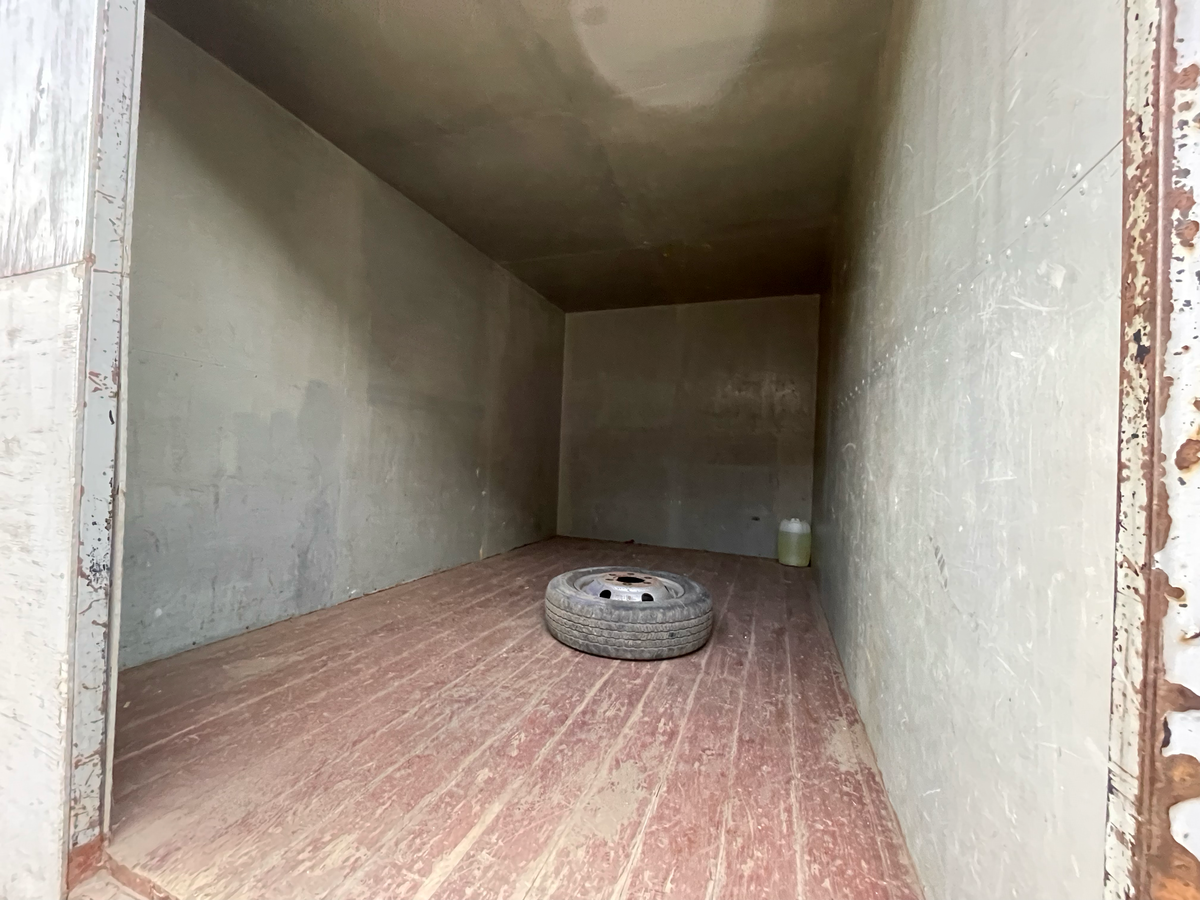 Кузов изнутри до начала работ