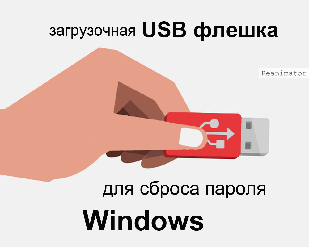 Флешка для сброса пароля windows