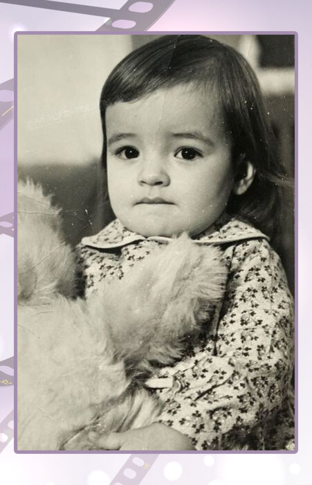  Ольга Павловец в детстве.