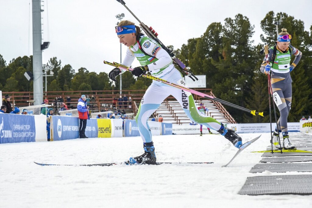    Екатерина Носкова взяла «бронзу» в гонке преследования на Кубке Содружества по биатлону