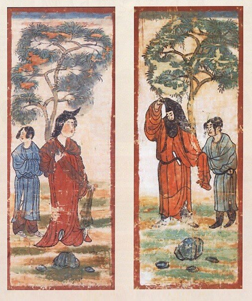 Китайские изображения красивых людей (XVII век) 