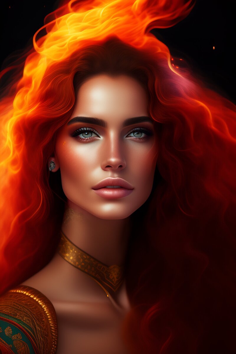 Женщина Овен.