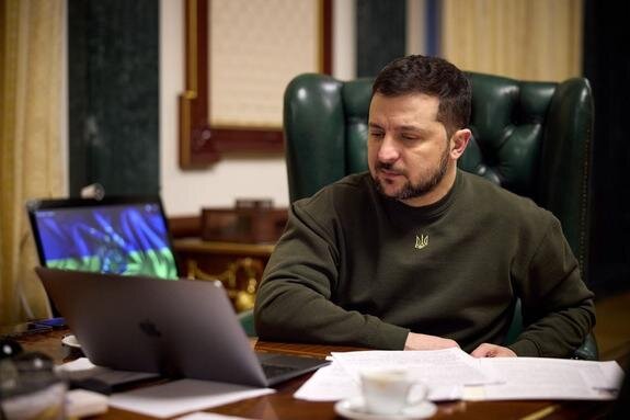    Президент Украины Владимир Зеленский. Фото: Telegram/t.me/V_Zelenskiy_official.