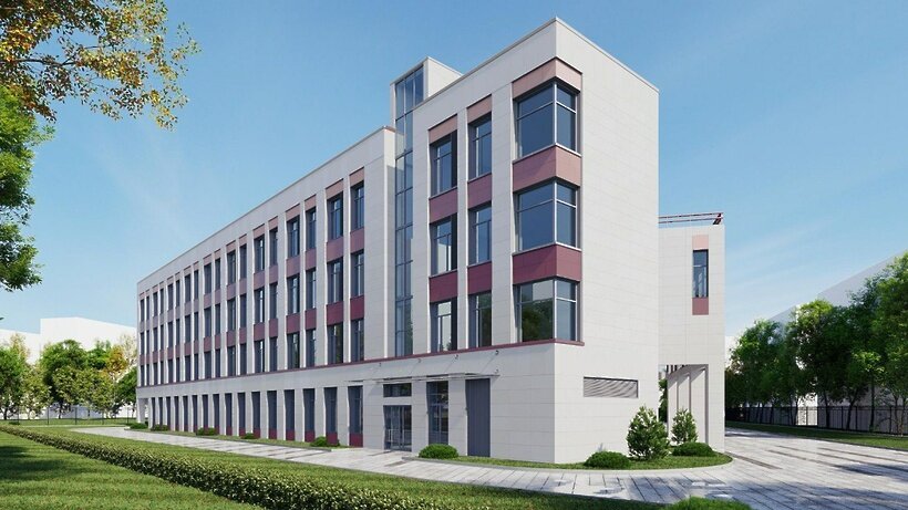    Проект школы в районе Богородское © Департамент строительства Москвы