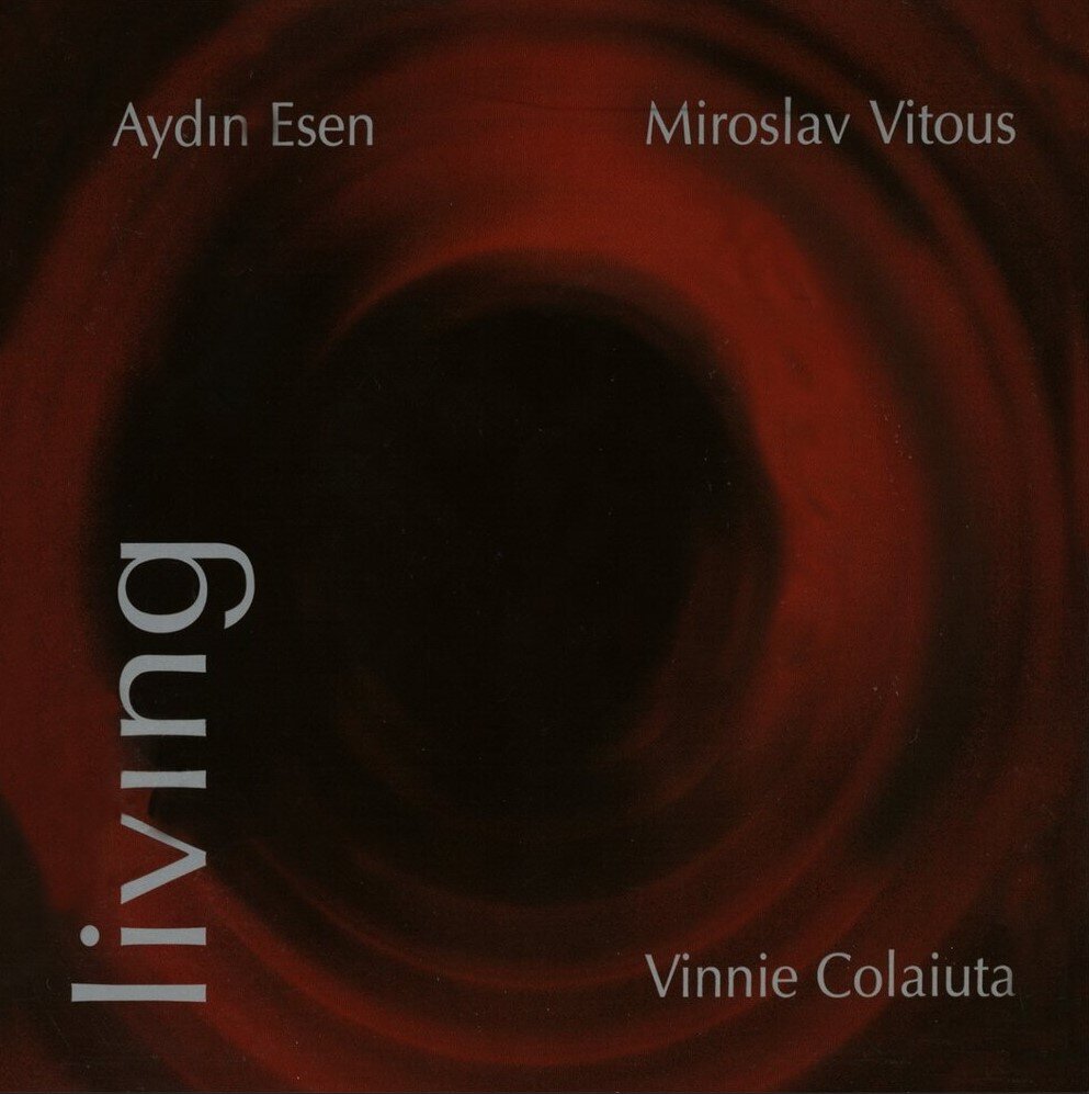 Обложка пластинки Aydin Esen · Vinnie Colaiuta · Miroslav Vitous - "Living"