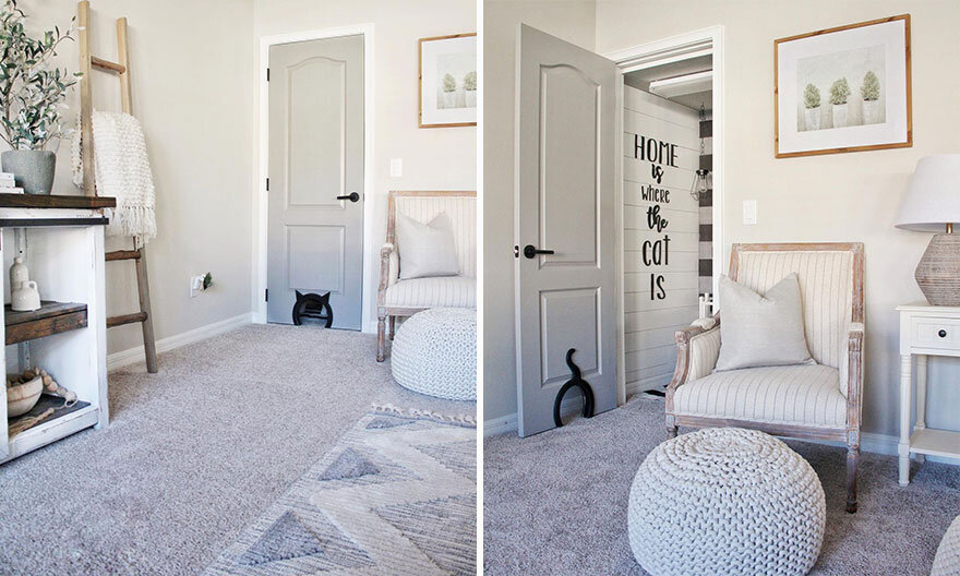    Вход в спальню кошки Стеллыnewbuild_newlyweds