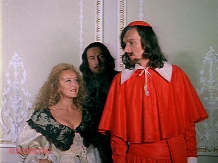    Миледи, Рошфор и Ришелье Кадр из фильма «Д`Артаньян и три мушкетера»