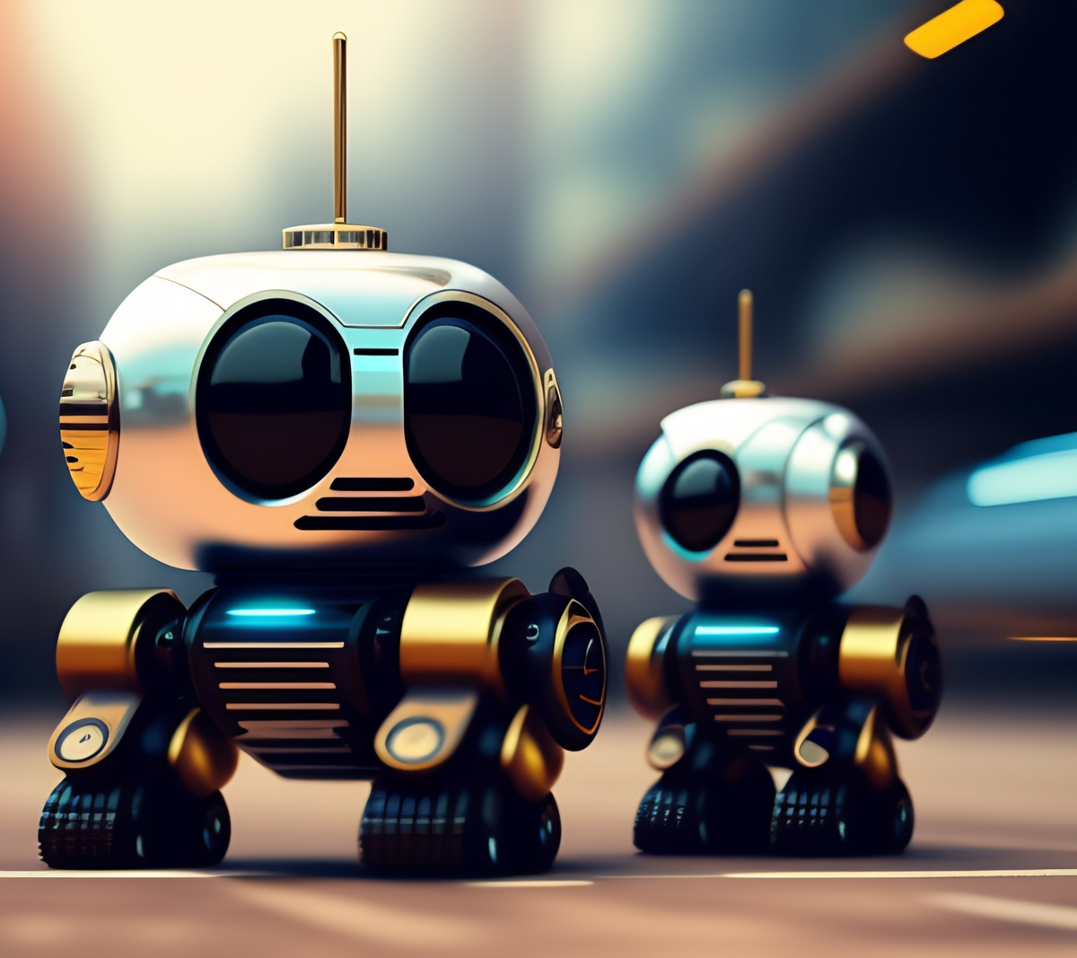 Современные роботы от Lexica