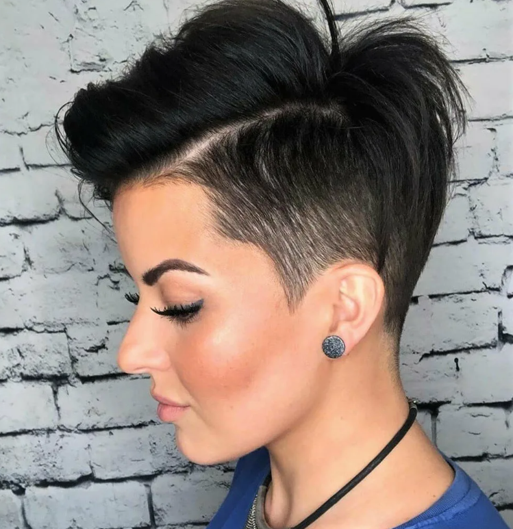 70 Best Short Pixie Cuts and Pixie Cut Hairstyles for 2025 Short shaved hairstyl