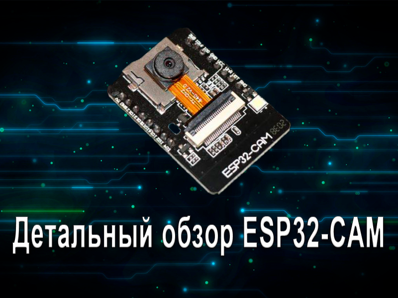  Детальный обзор ESP32-CAM