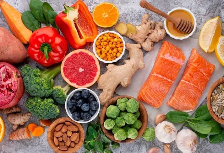 Продукты для укрепления иммунитета весной