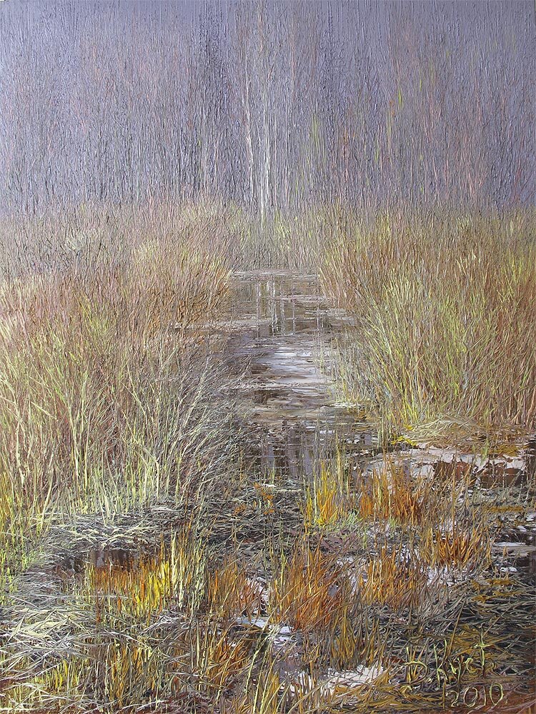 Дмитрий Кустанович. Тишина, 80х60 см, 2010