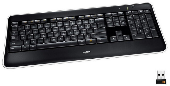 Logitech K800 Wireless Illuminated Keyboard