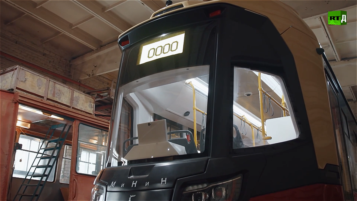 Фрагмент из документального фильма про общественный транспорт