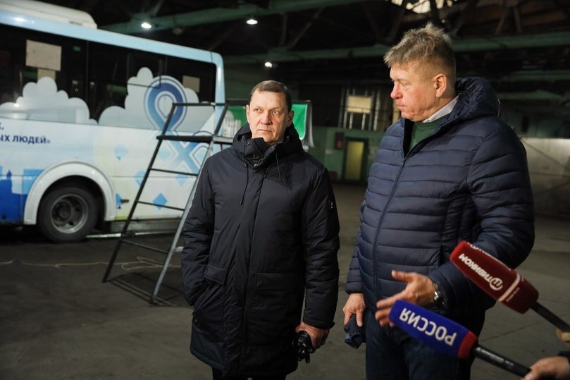     В МУП «Городские маршруты» поступило 124 автобуса большого и среднего классов. / Пресс-служба мэрии Улан-Удэ.