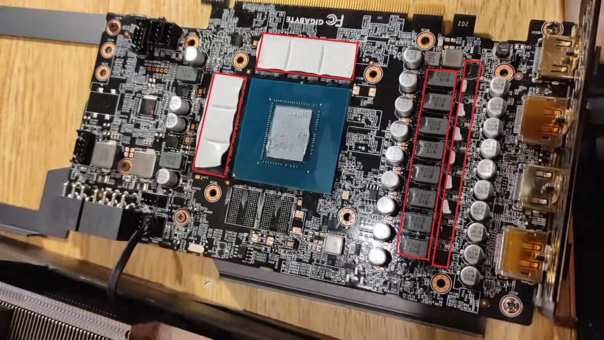Техноблог: RTX 3060 подборка толщин термопрокладок для большинства ...