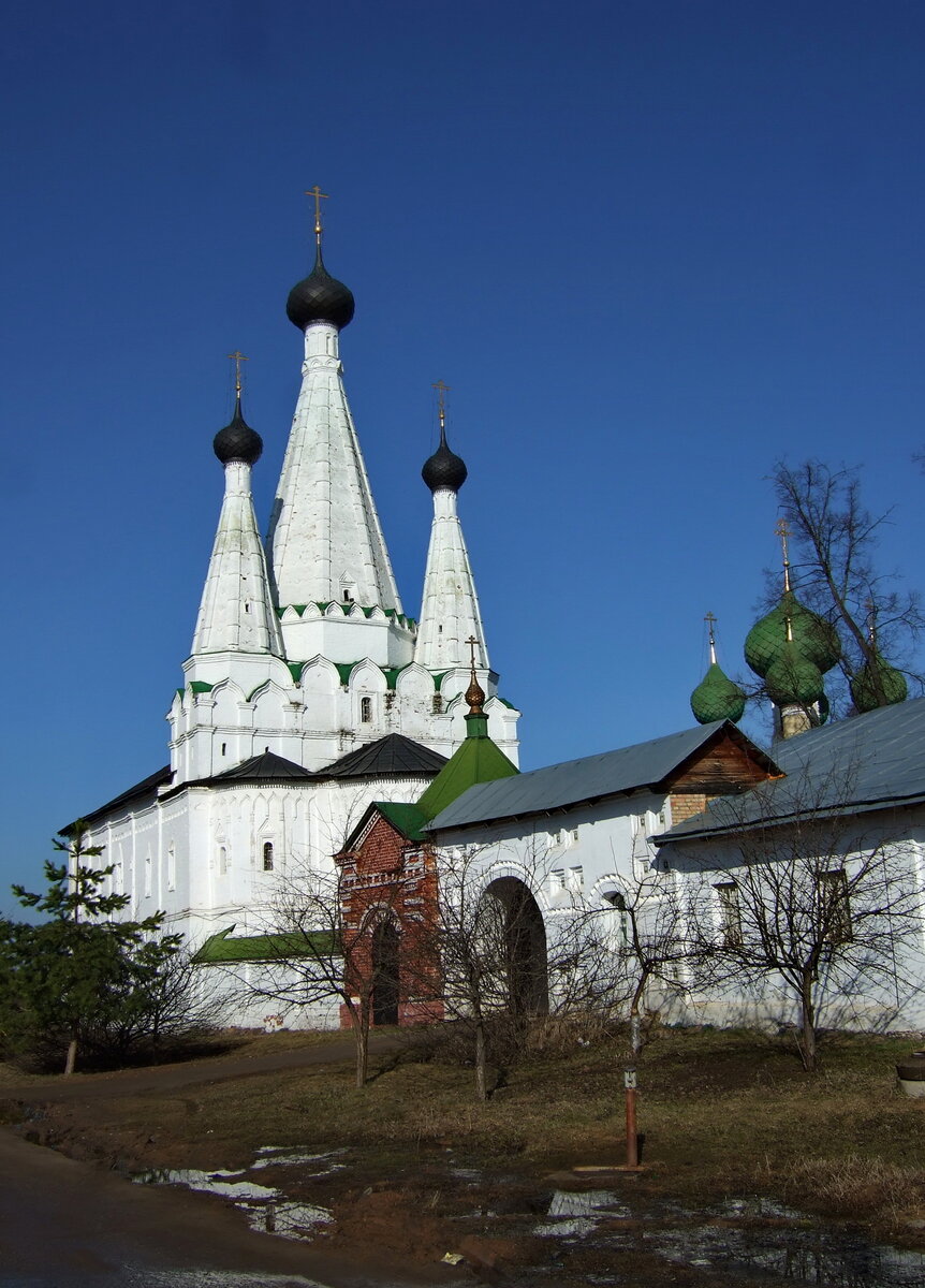 Успенская «Дивная» церковь Алексеевского монастыря в Угличе. 1628 г.