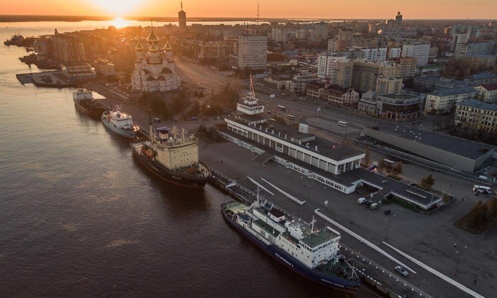 Порт Архангельск / Федеральное агентство морского и речного транспорта  📷
