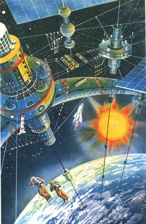 Роберт Авотин. Иллюстрация к обложке журнала "Техника - молодежи". Изображение взято из открытых источников