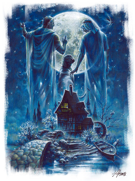 Иллюстрация Николая Королёва к роману "Мастер и Маргарита".                                             Фото с сайта http://m-bulgakov.ru/