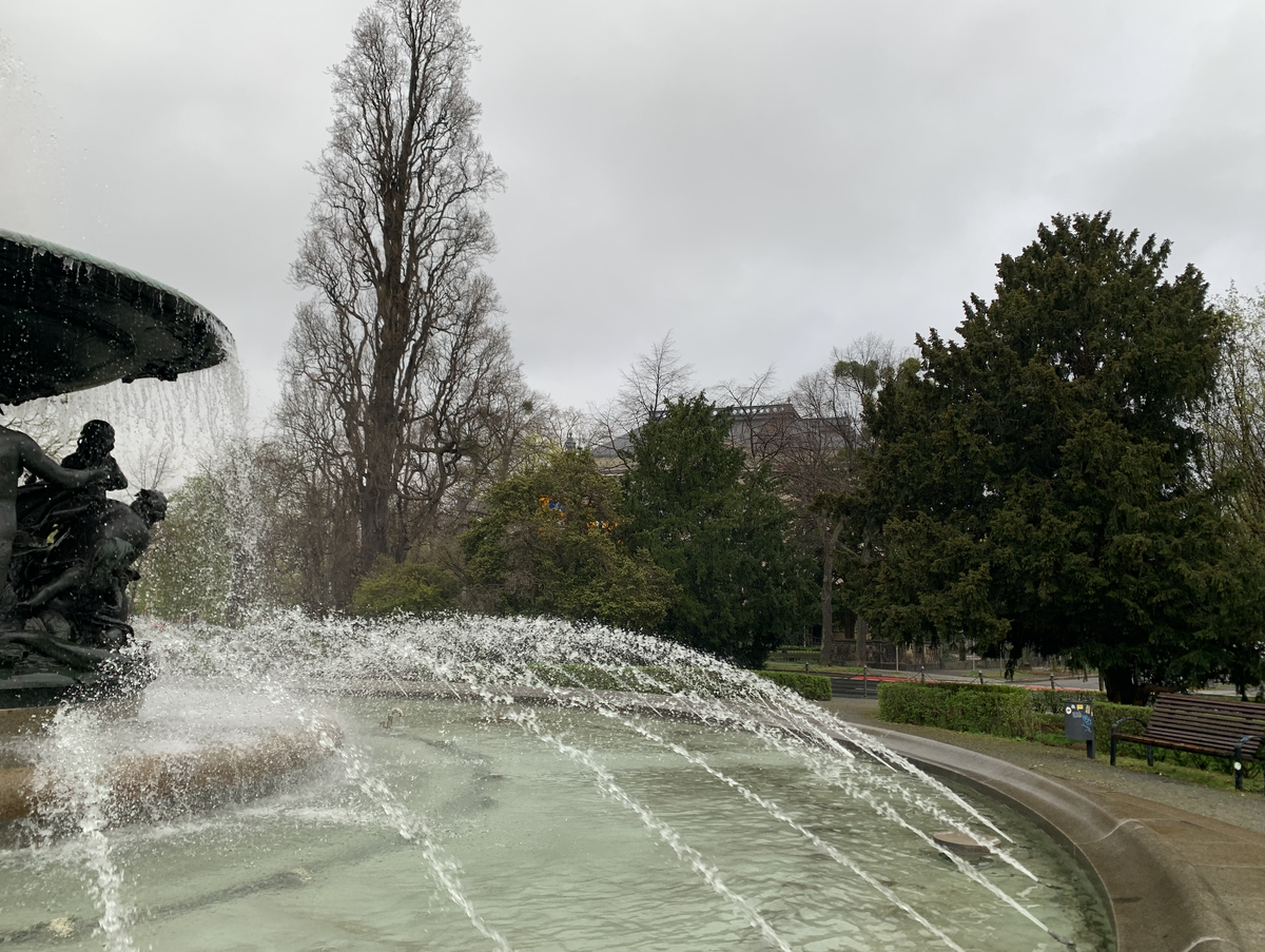 Brunnen "Stilles Wasser" von Robert Diez, 1894