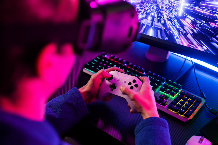 https://ru.freepik.com/free-photo/gamer-chair-with-multicolored-neon-lights_33455698.htm#query=видеоигры&position=13&from_view=search&track=sph