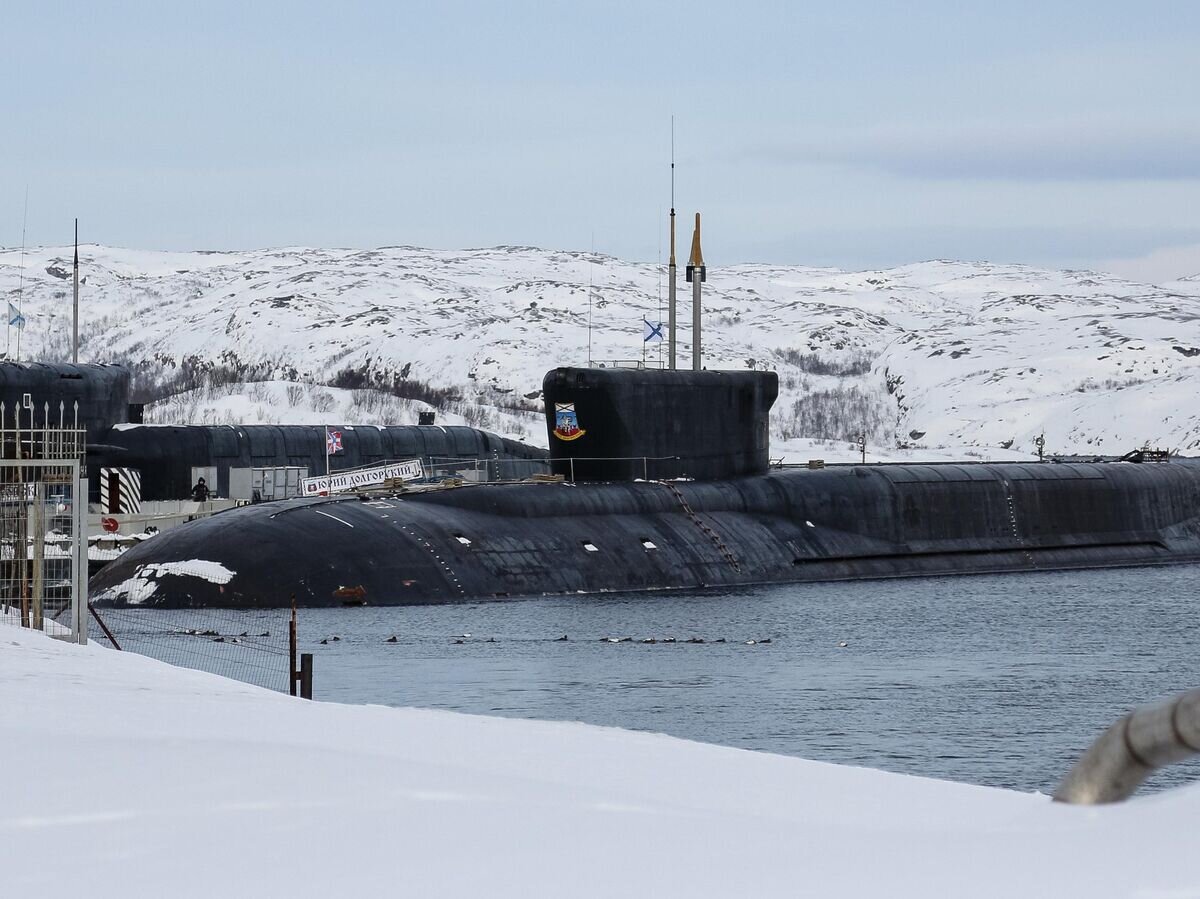    Атомная подводная лодка "Юрий Долгорукий"© РИА Новости / Павел Львов
