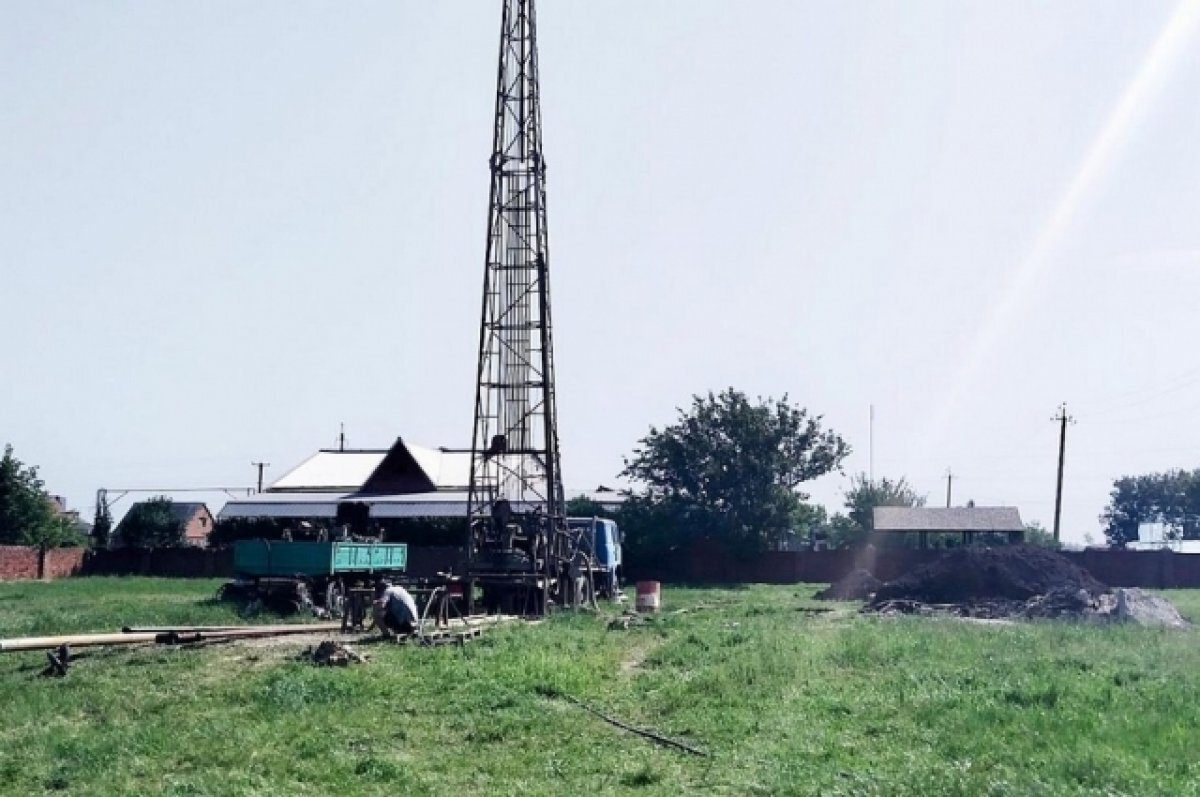    В Усть-Лабинском районе капитально отремонтируют шесть артезианских скважин