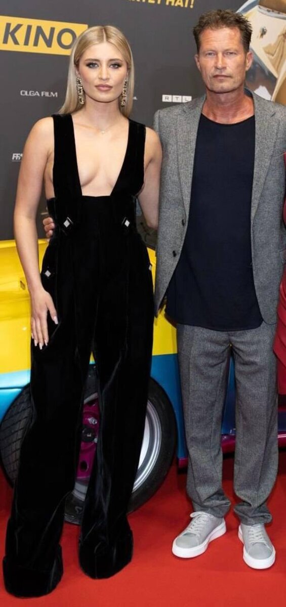    Тиль Швайгер с дочерью Луной