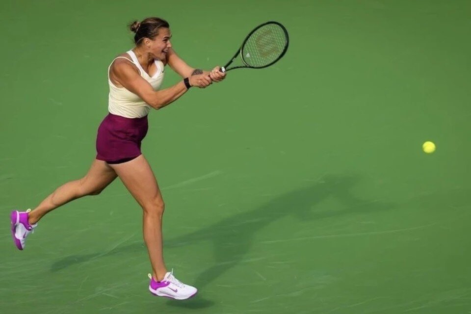     Соболенко снялась с турнира в американском Чарльстоне из-за травмы. Фото: соцсеты Арины Соболенко