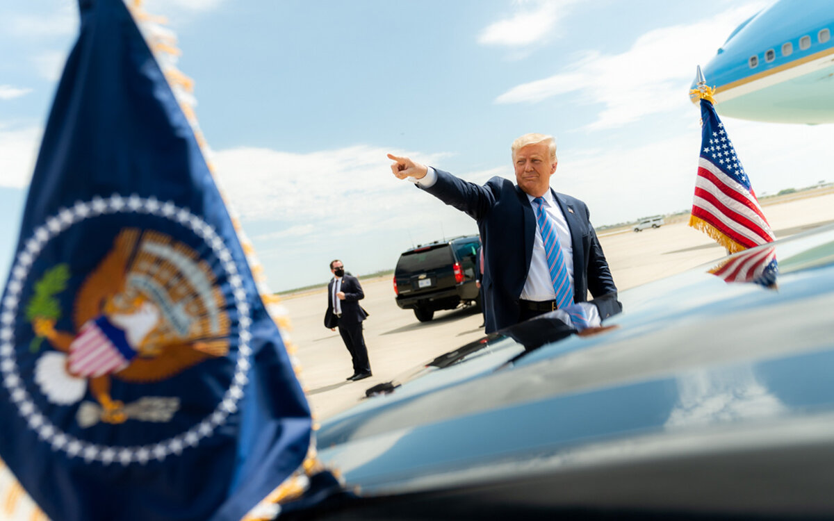 Уголовное дело Дональда Трампа добавило ему популярности.  Фото: White House / via Globallookpress.com / globallookpress.com