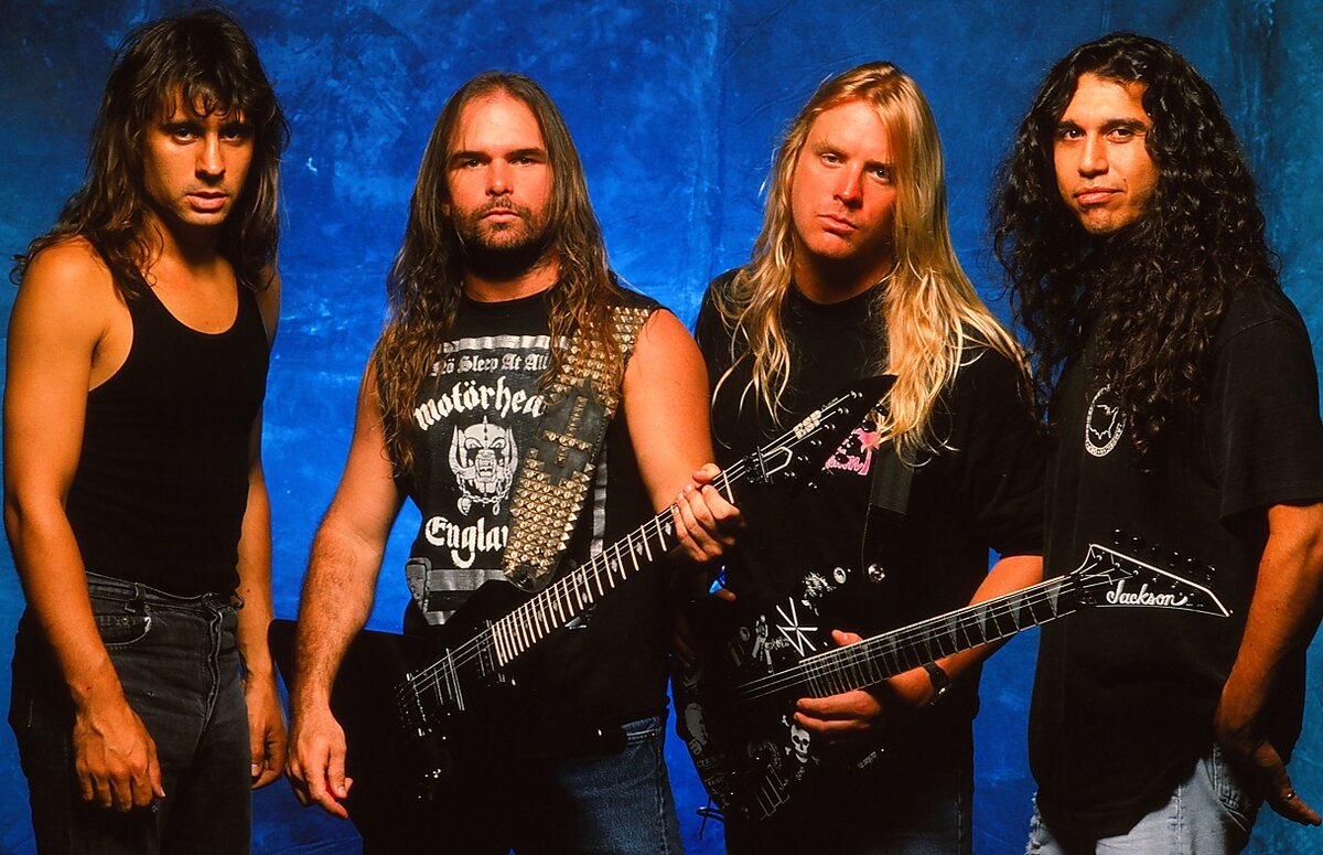 SLAYER, (1990 г. ) фото из открытых источников. 