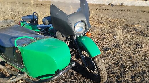 Бак на мотоцикл Урал Днепр