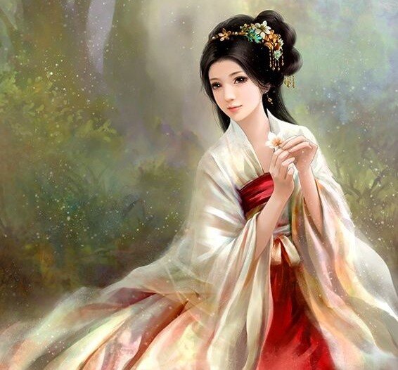 для выступлений девушки наряжались в традиционные японские или китайские наряды