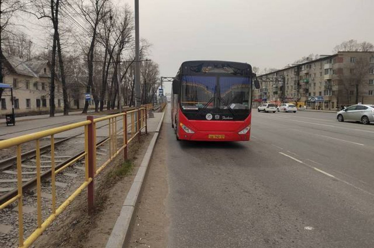    Автобус сломал ногу пенсионерке в Хабаровске