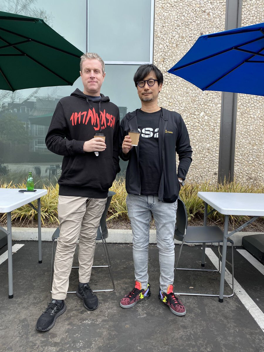    Хидео Кодзима показал новые фото с производственной площадки Death Stranding 2