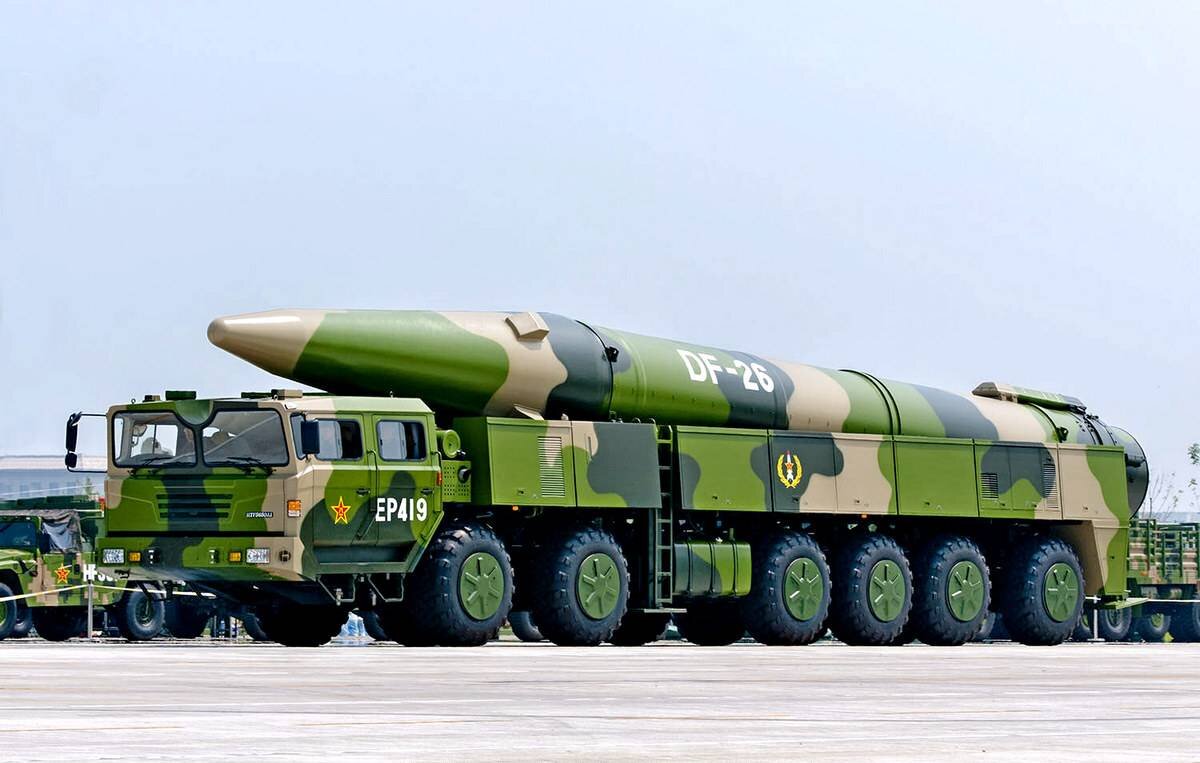  Китай создал новую ракету, способную обойти оборону США, – The Washington Post.  В просочившихся секретных документах говорится, что ракета DF-27, способна пролететь до 8.