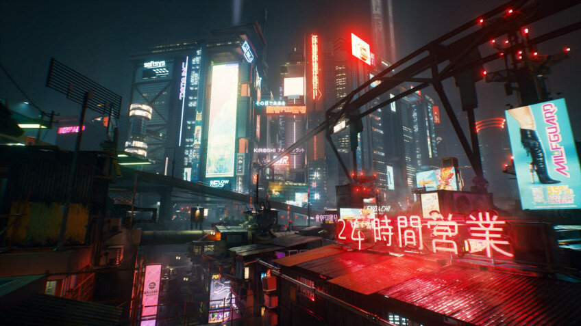    Новый мод Cyberpunk 2077 улучшает освещение без трассировки лучей