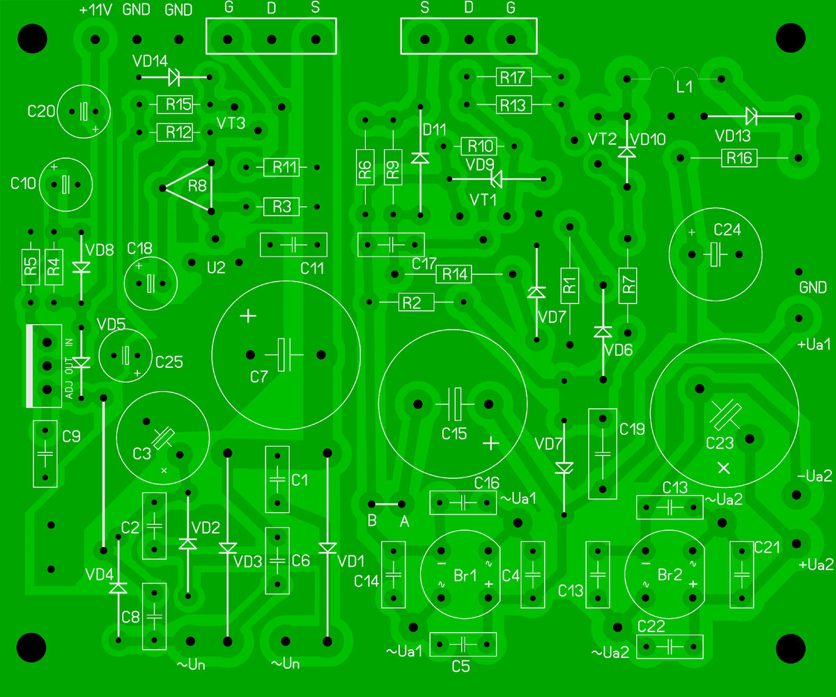 Пришлось немного высвободить времени и развести печатную плату