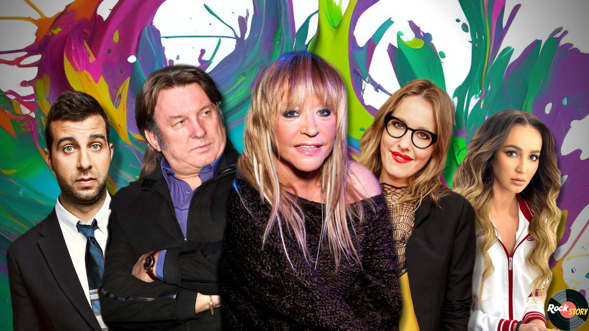 На фотографии: Иван Ургант, Юрий Лоза, Алла Пугачева, Ксения Собчак и Ольга Бузова