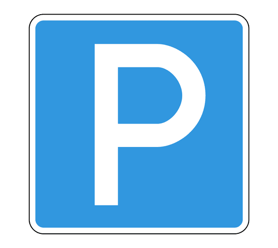 Знак 6.4 - парковка. 
