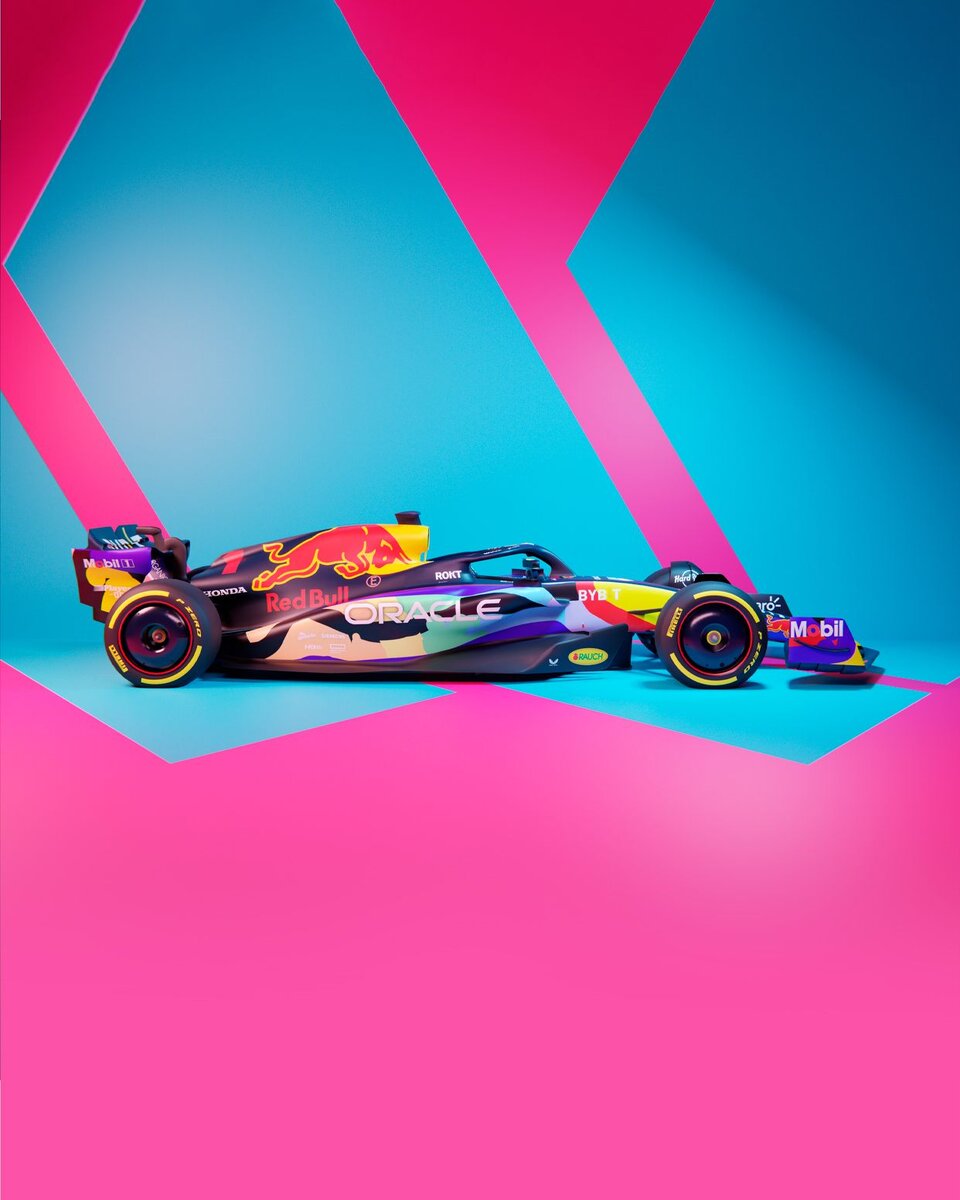    Варианты ливреи Red Bull Racing на Гран При МайамиФото: Red Bull Racing