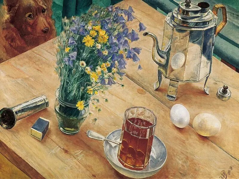 «Утренний натюрморт», художник Петров-Водкин