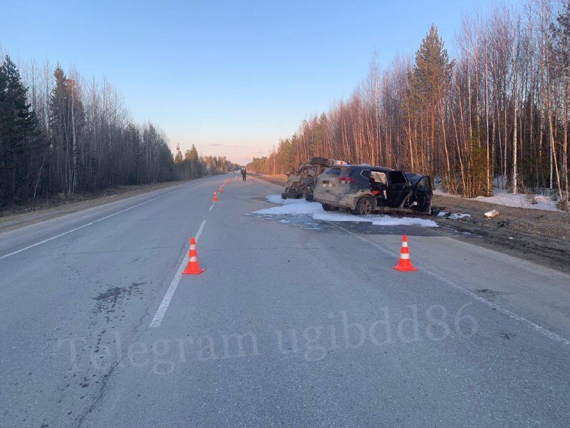    Пять человек пострадали в ДТП на трассе «Тюмень – Тобольск – Ханты-Мансийск»