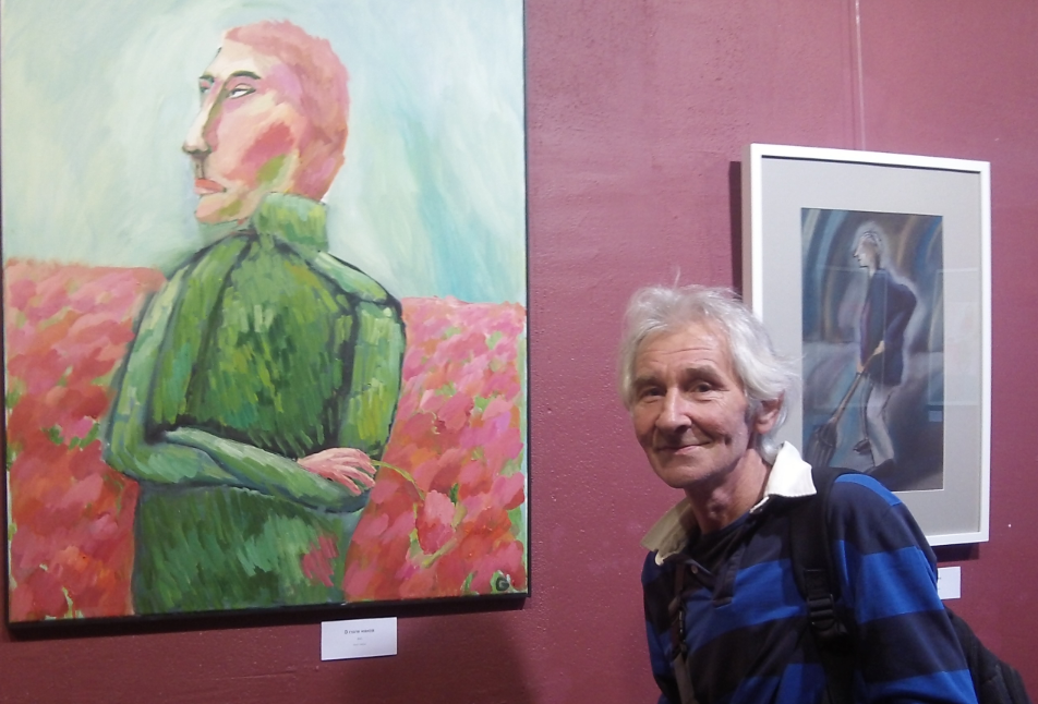 В поле маков. Холст, 2021
