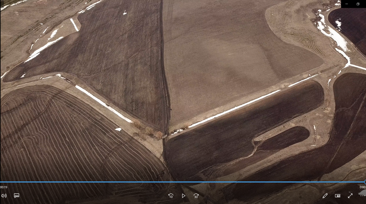 Казанский обвод к востоку от д. Муратово(вид сверху)