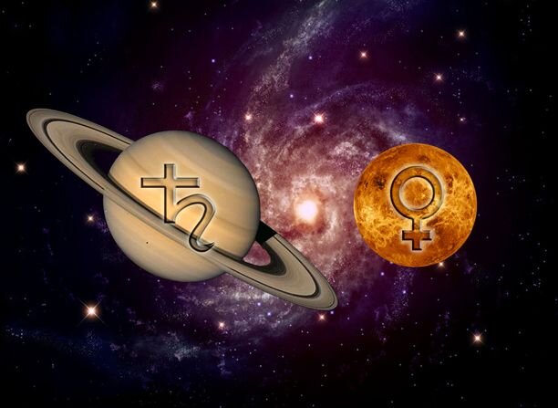 Сатурн и Венера