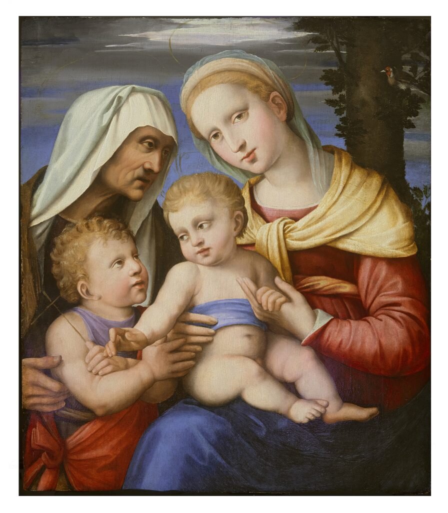 Картина Рафаэля Madonna della Seggiola